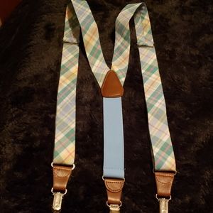 Plaid suspenders